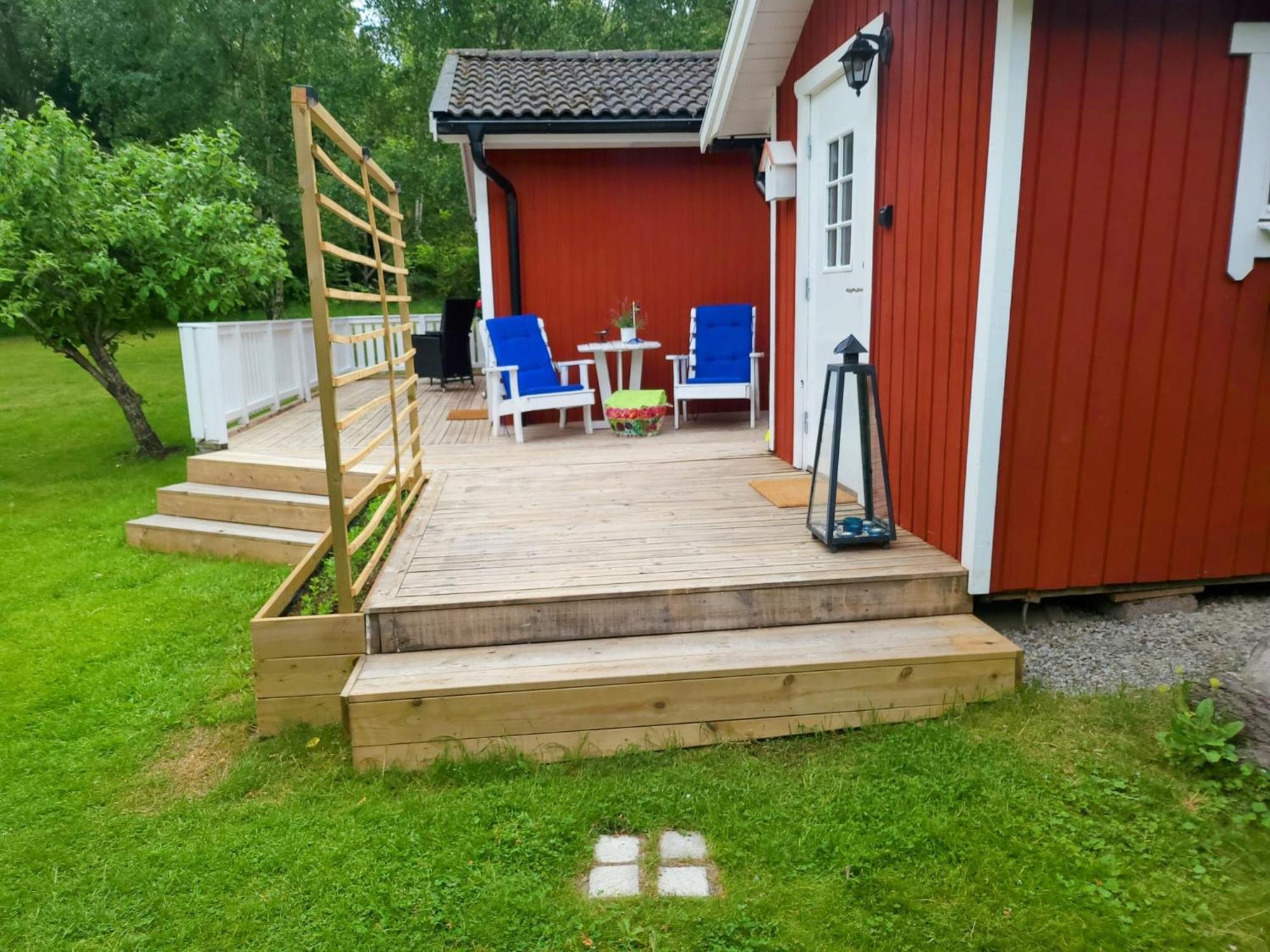 Lilla Huset Med Stor Traedgardstomt Naera Golf Och Hav Villa Trosa Exterior photo